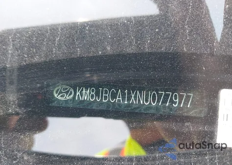 2022 Hyundai Tucson Hybrid Blue из США, поврежденный, VIN KM8JBCA1XNU077977